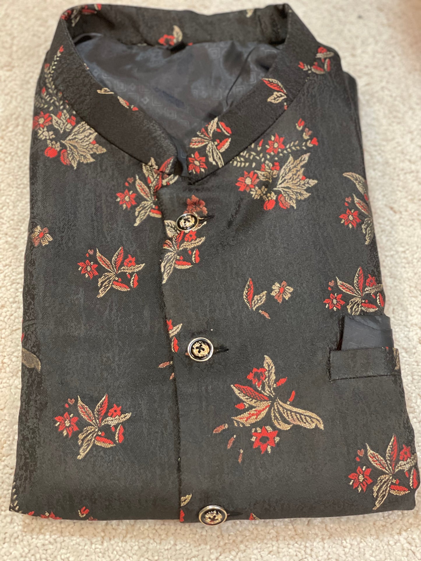 Men's Red kurta pajama set