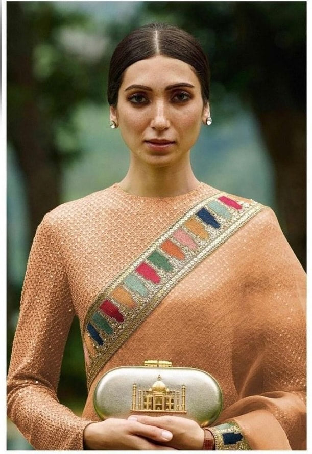 Heavy sequence work multi thread salwar kameez