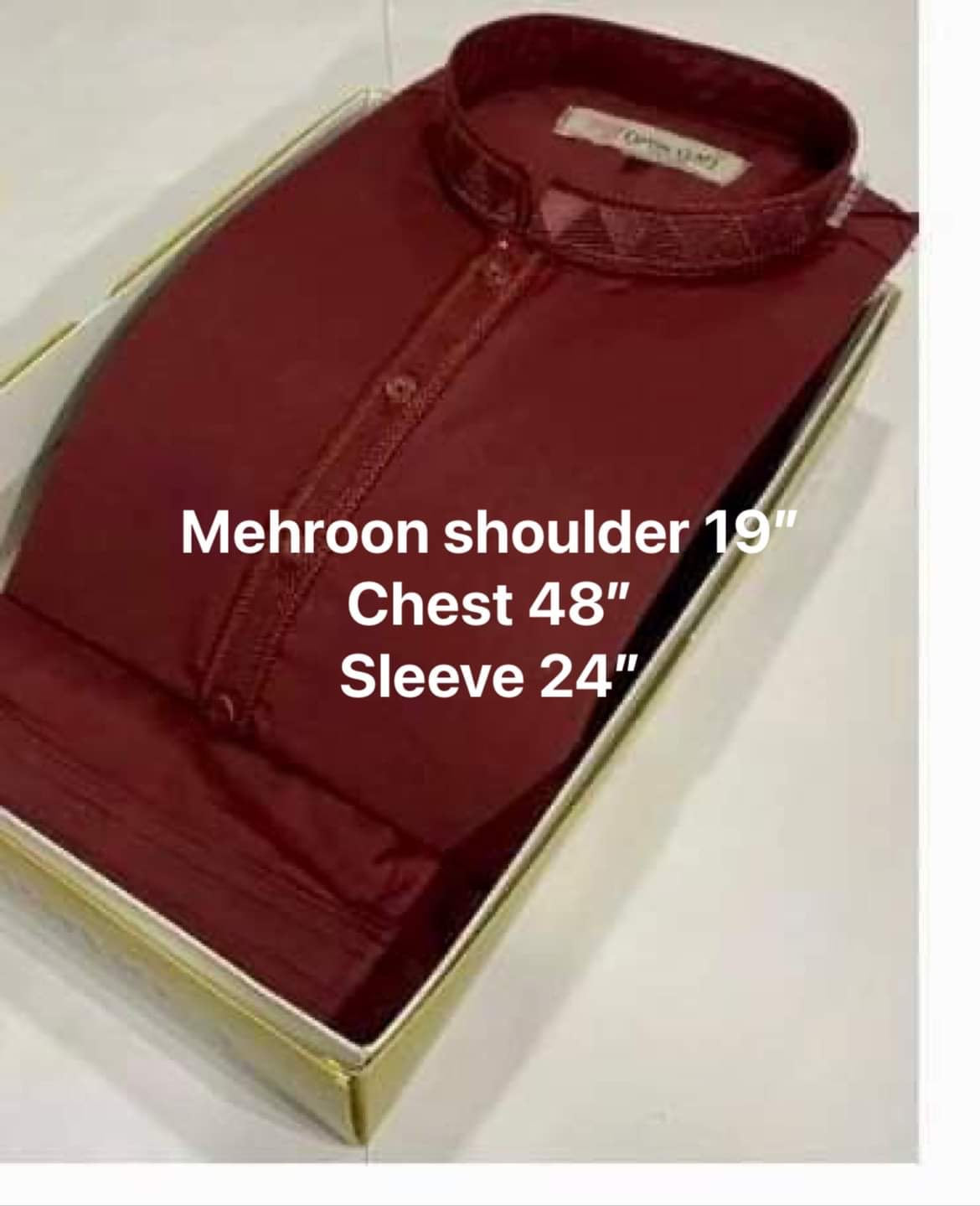 Dark mehroon Pakistani kurta pajama